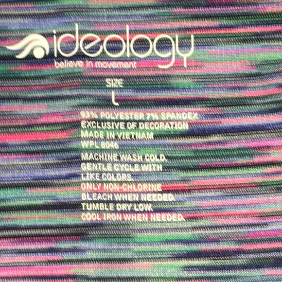 IDEOLOGY Women Long Sleeve Full Zip-Up Athletic Side Panels Jacket Large - Picture 8 of 12